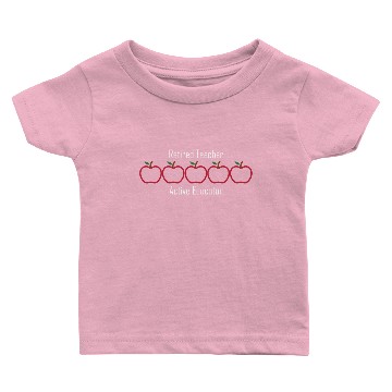 Discover Retired Teacher, Active Educator Baby T-shirts