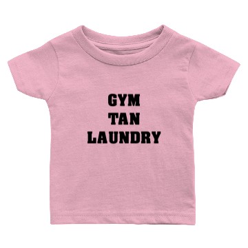 Discover Gym Tan Laundry Baby T-shirts