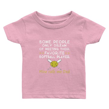 Discover SOFTBALL DAD Baby T-shirts