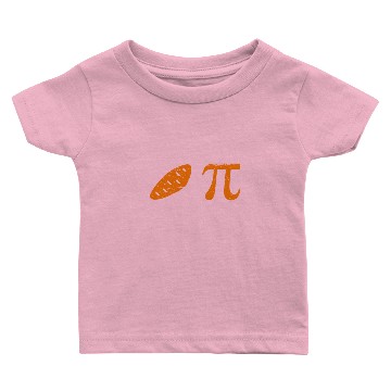 Discover Pi Day Baby T-shirts Sweet Potato Pi Algebra Math