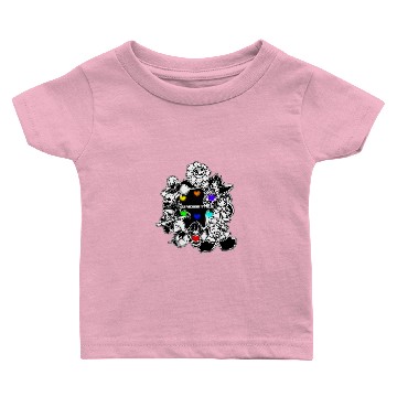 Discover Undertale Spaghetti Skeleton Baby T-shirts
