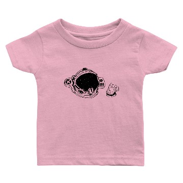 Discover Hand Drawn Spaceman, Space Man, Astronaut, NASA Baby T-shirts