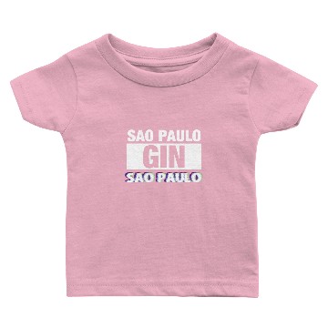 Discover Sao Paulo Brazil Gin Baby T-shirts