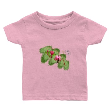 Discover Bleeding Heart Bee Baby T-shirts