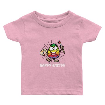 Discover Happy Easter Day-Easter Egg Hunt Baby T-shirts