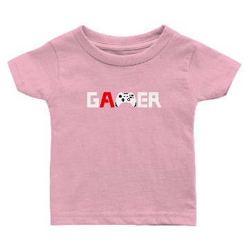 Discover Gamer Gamepad Controller Baby T-shirts