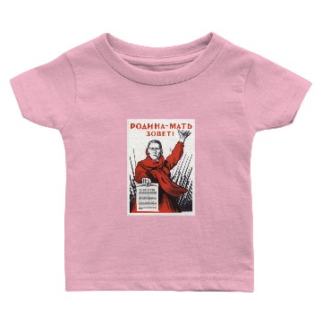 Discover Soviet Propaganda Vintage Poster WW2 Baby T-shirts