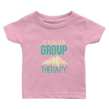 Discover Hiking Group Therapy Baby T-shirts