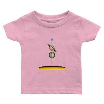 Discover solar system Baby T-shirts