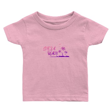 Discover LIFES A BEACH Baby T-shirts