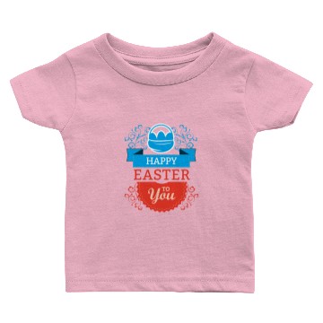 Discover Happy easter easter egg Baby T-shirts