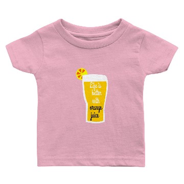 Discover orange juice Baby T-shirts