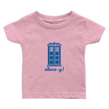 Discover tardis allonsy Baby T-shirts