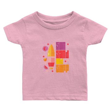 Discover Sun sand and surf Baby T-shirts