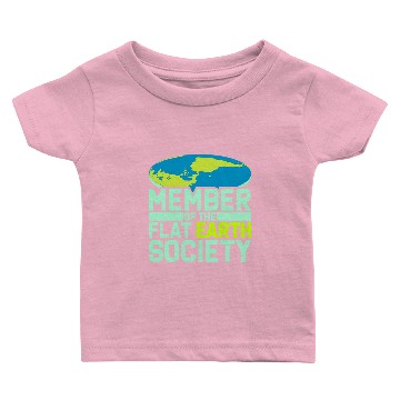 Discover flat earth merchandise Baby T-shirts