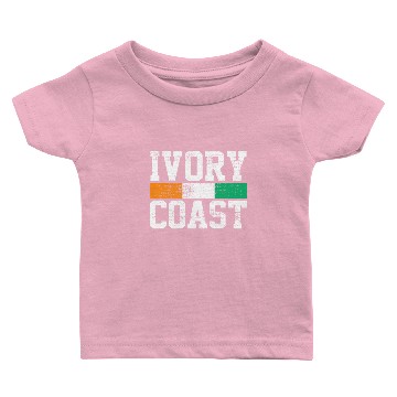 Discover Ivory Coast Baby T-shirts
