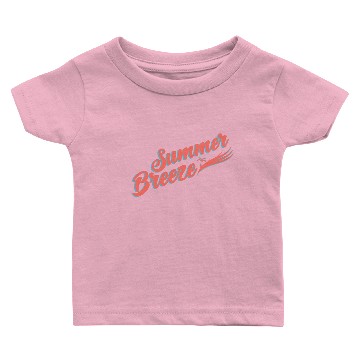 Discover Summer Breeze Coral Blue 'Mojo Design' Baby T-shirts