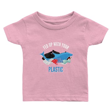 Discover Fed up with plastic, environmental protection Baby T-shirts
