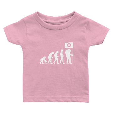 Discover Bitcoin Evolution Baby T-shirts