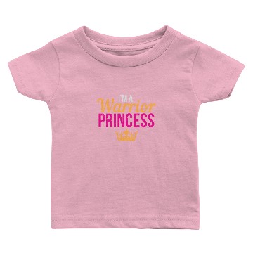 Discover I Am A Warrior Princess Baseball Jerseys Cool Princess Baseball Jerseys Baby T-shirts