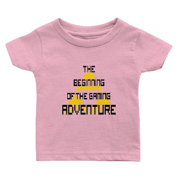 Discover Gaming beginning Triforce retro games Baby T-shirts