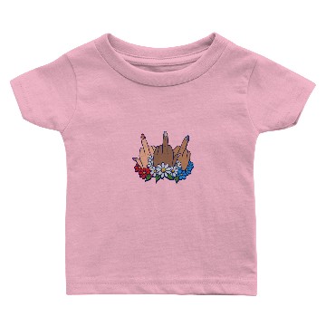 Discover middle finger bouquet Baby T-shirts