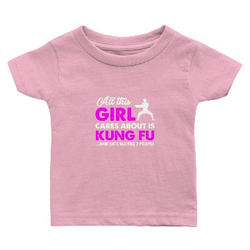 Discover Kung Fu Girl Baby T-shirts