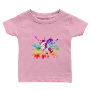 Discover Explosive Unicorn / rainbow Baby T-shirts