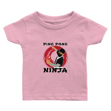 Discover Ping Pong Ninja Baby T-shirts