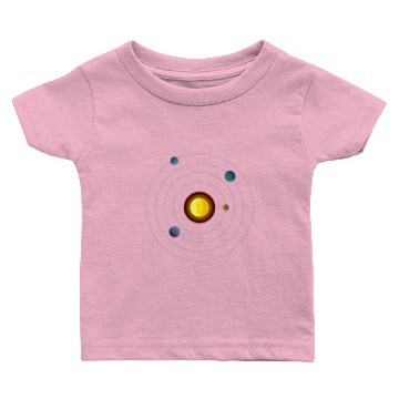 Discover Solar System Baby T-shirts