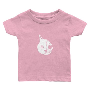 Discover Cat Skull funny Baby T-shirts