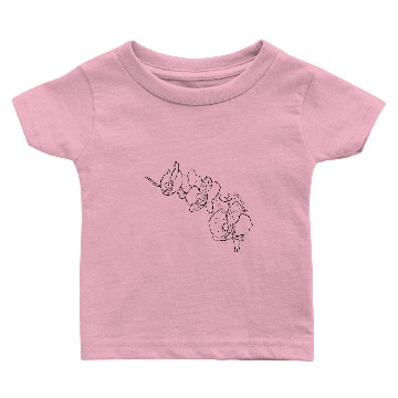 Discover Orchids sketch time pass Baby T-shirts
