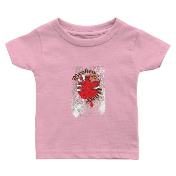Discover Broken Heart in a skeleton hand Baby T-shirts