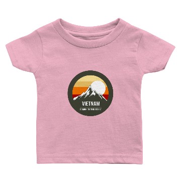 Discover Vietnam mountains Baby T-shirts