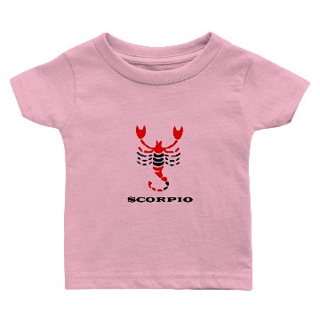 Discover 8-Scorpio-Creature Baby T-shirts