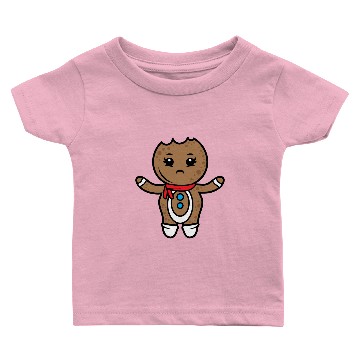 Discover Gingerbread Man Holiday Christmas Baby T-shirts