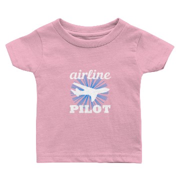 Discover Funny airline Pilot quote gift Baby T-shirts