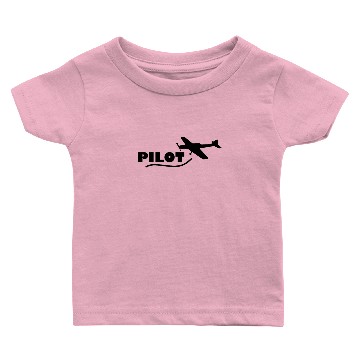 Discover Pilot Pilots airplane gift Baby T-shirts