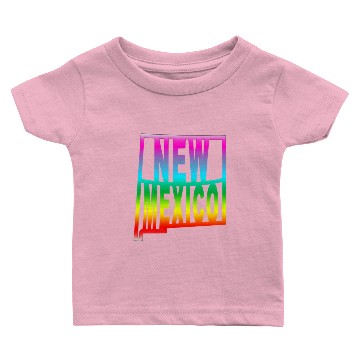 Discover New Mexico Gay Pride LGBTQ Baby T-shirts