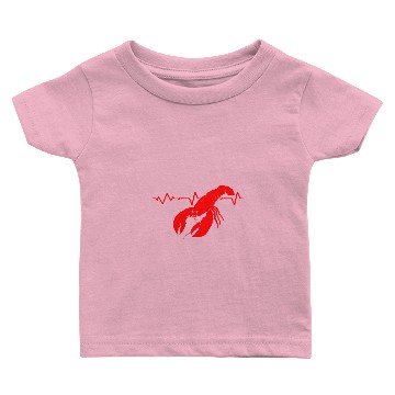 Discover Main Lobster Shrimp Crayfish Crawfish Seafood Baby T-shirts