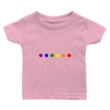 Discover LGBT Dotted Logo Baby T-shirts