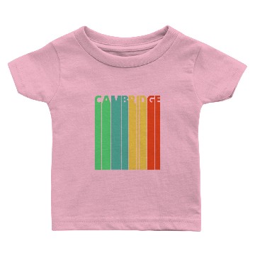 Discover Vintage Retro Cambridge Gifts Baby T-shirts