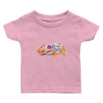 Discover Arabic calligraphy creative collage - Egyption age Baby T-shirts