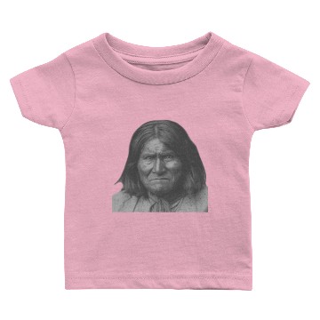 Discover Geronimo Apache Native American Indian Warrior Baby T-shirts