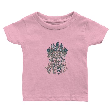 Discover Geronimo Apache Native American Indian Warrior Baby T-shirts