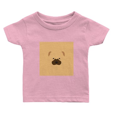 Discover Chow chow negative space Baby T-shirts