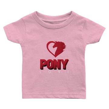 Discover pony love Baby T-shirts