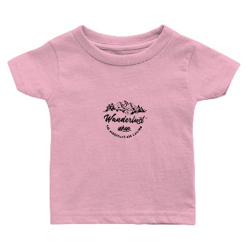 Discover Wanderlust - When the Mountains are Calling Baby T-shirts