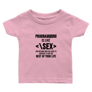 Discover Computer science Programmer Coder Programming Gift Baby T-shirts