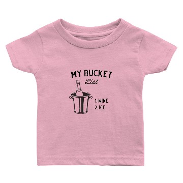 Discover Wine bucket list Baby T-shirts